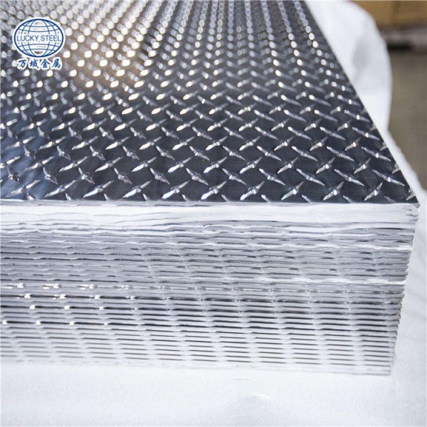 Anti-slip aluminum