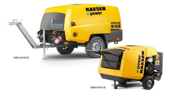 Mobile air compressor
