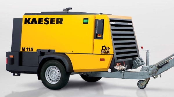 Mobile air compressor