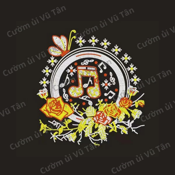 Bead pressing and bead attaching services
