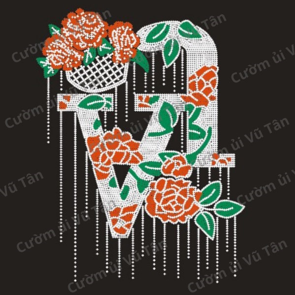 Bead pressing and bead attaching services