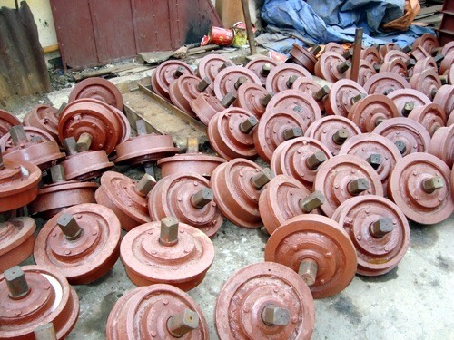 Mechanical parts casting