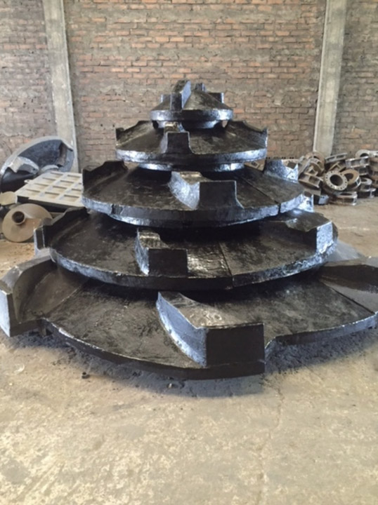 Mechanical parts casting