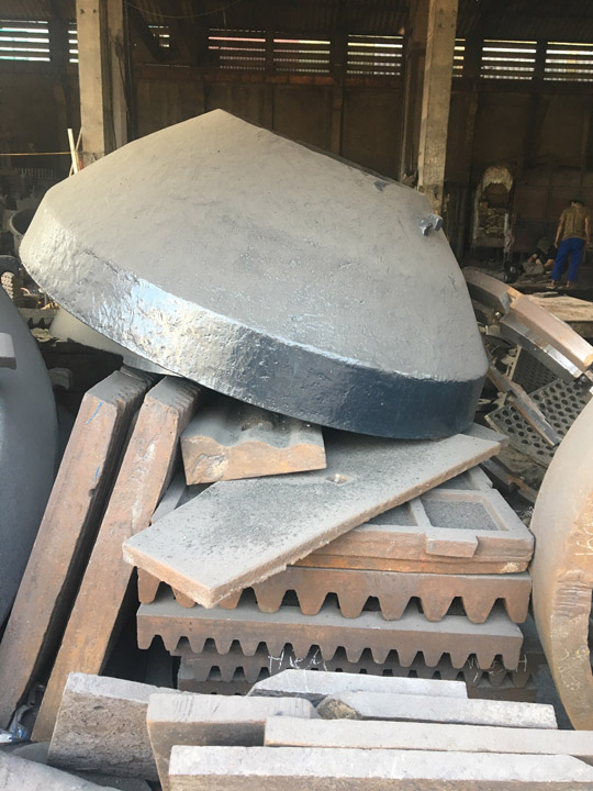 Mechanical parts casting
