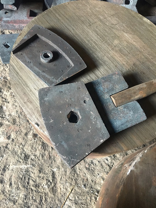 Mechanical parts casting
