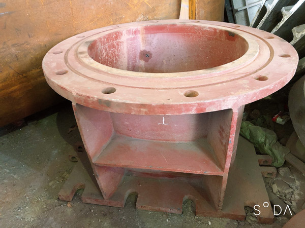 Mechanical parts casting