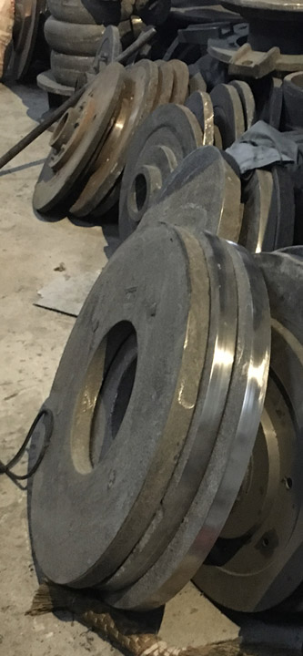 Mechanical parts casting