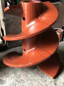 Mechanical parts casting
