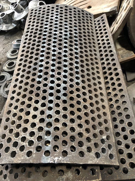 Mechanical parts casting