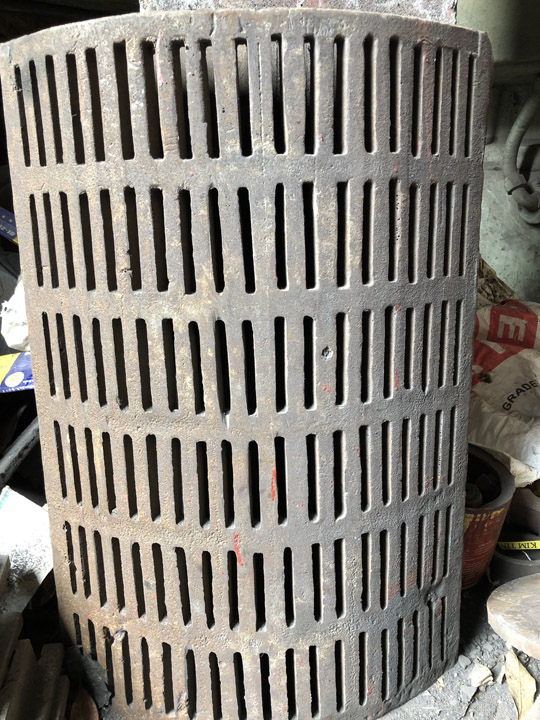 Mechanical parts casting