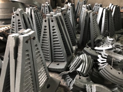 Mechanical parts casting