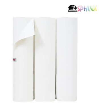 White thermal decal paper