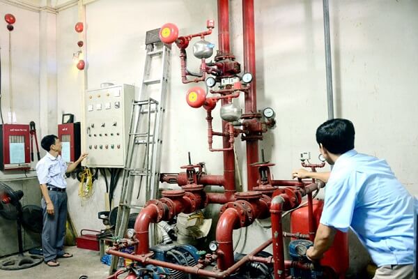 Fire protection maintenance