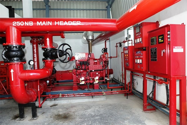 Fire protection construction