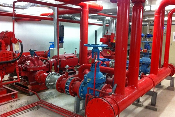 Fire protection construction