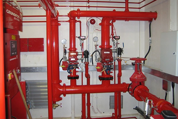 Fire protection construction