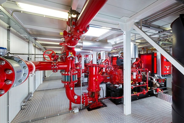 Fire protection construction