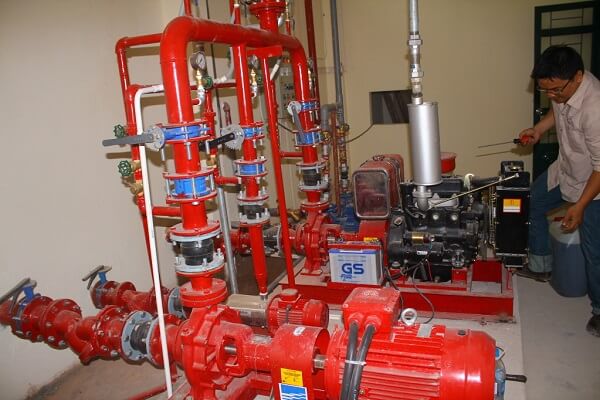 Fire protection construction