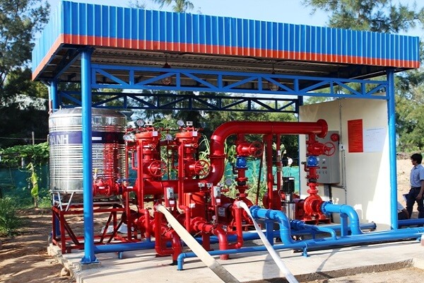 Fire protection construction