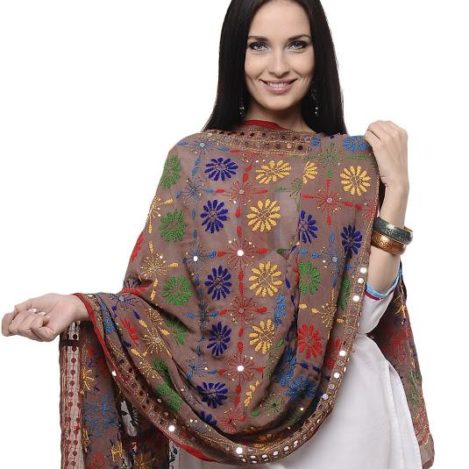 Shawl printing