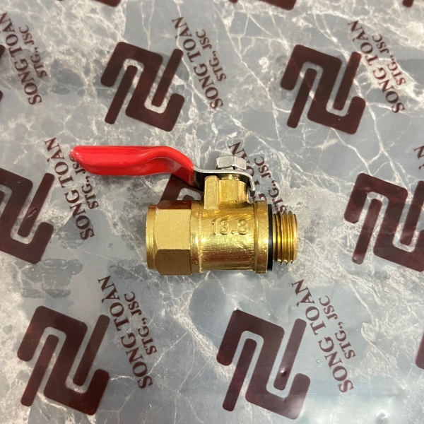 Threaded shut-off valve