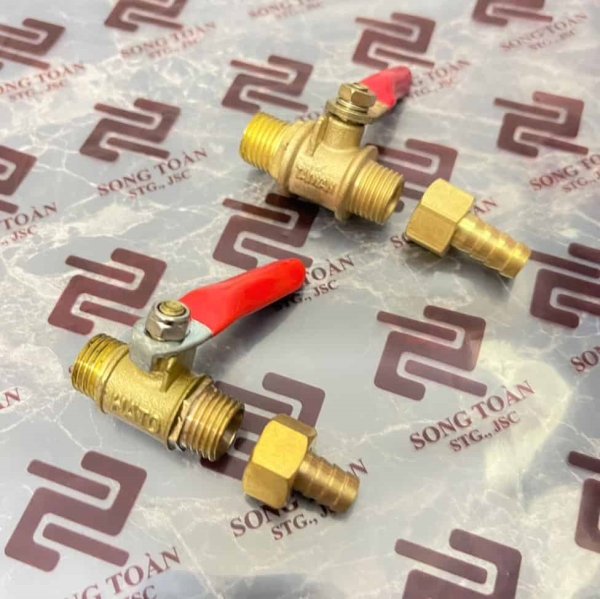 Threaded shut-off valve
