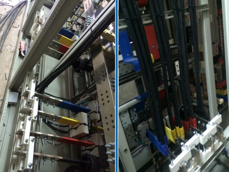 Electric cabinet system installation