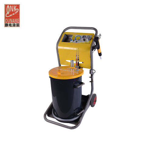 Powder coating spraying equipment