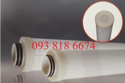 Folded paper oil filter core