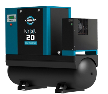 Oil screw air compressor with stable speed