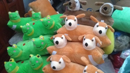 Stuffed pillows