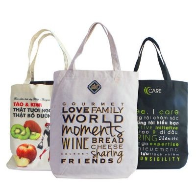 Canvas gift bags