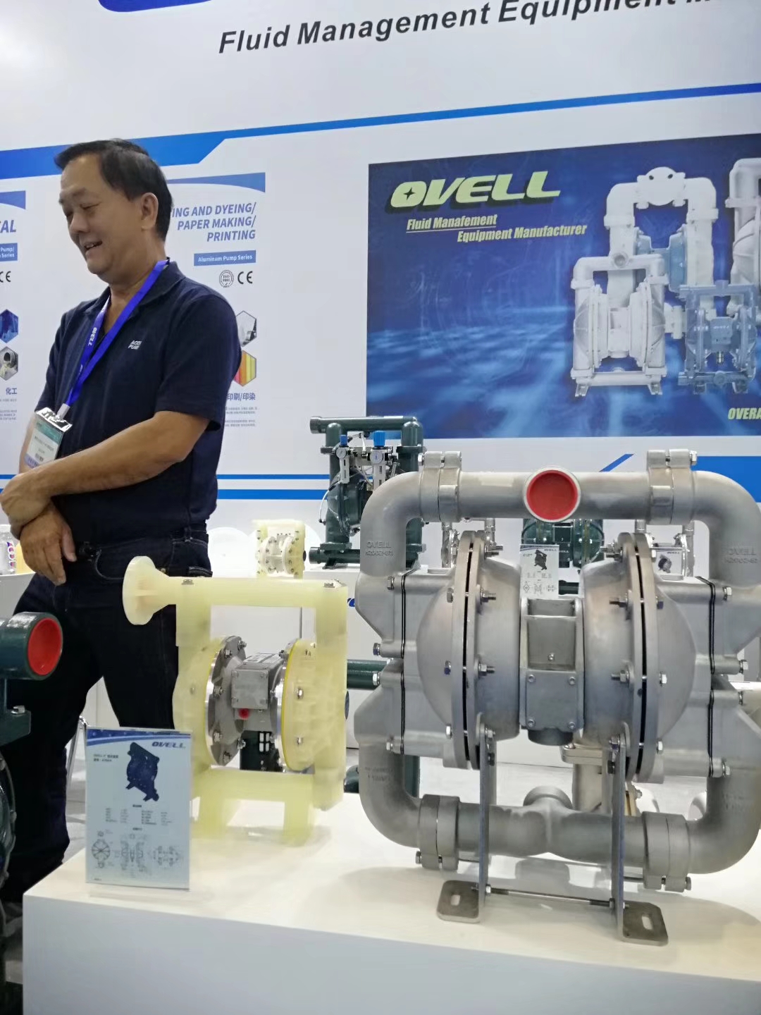 Diaphragm pump exhibition