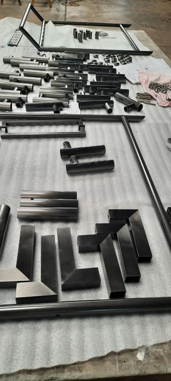 Stainless steel bar plating