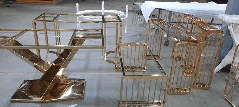 Table & chair frame plating