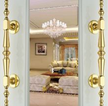 Doorknob plating