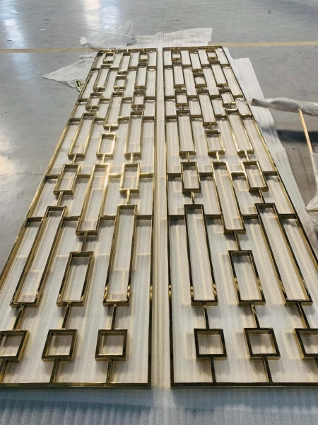Interior partition plating