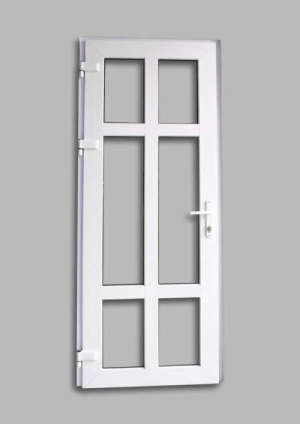 Rotating single door