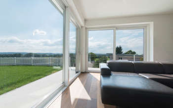 High-grade aluminum door