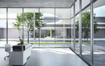 High-grade aluminum door
