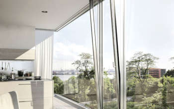 High-grade aluminum door