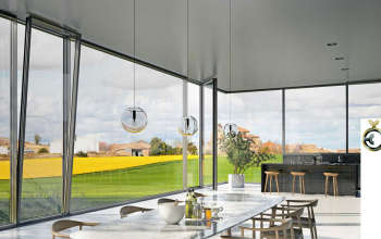 High-grade aluminum door