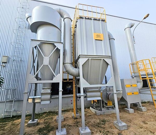 Exhaust air purification systems