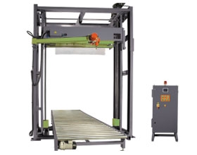 Automatic film wrapping machine
