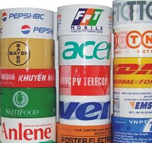 Custom printed tape