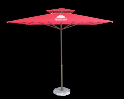 25m Square centre umbrella