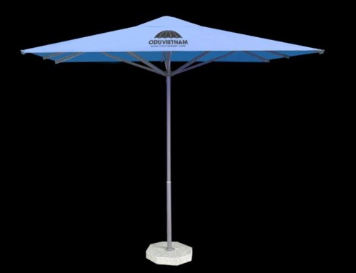 25m Square centre umbrella