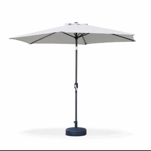 Centre umbrella with aluminum frame