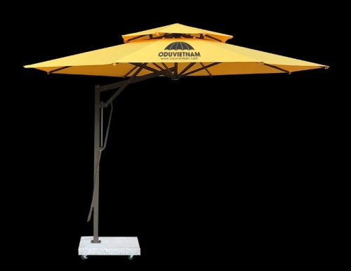 33m Round eccentric umbrella