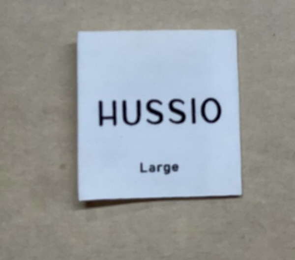 Printed garment label